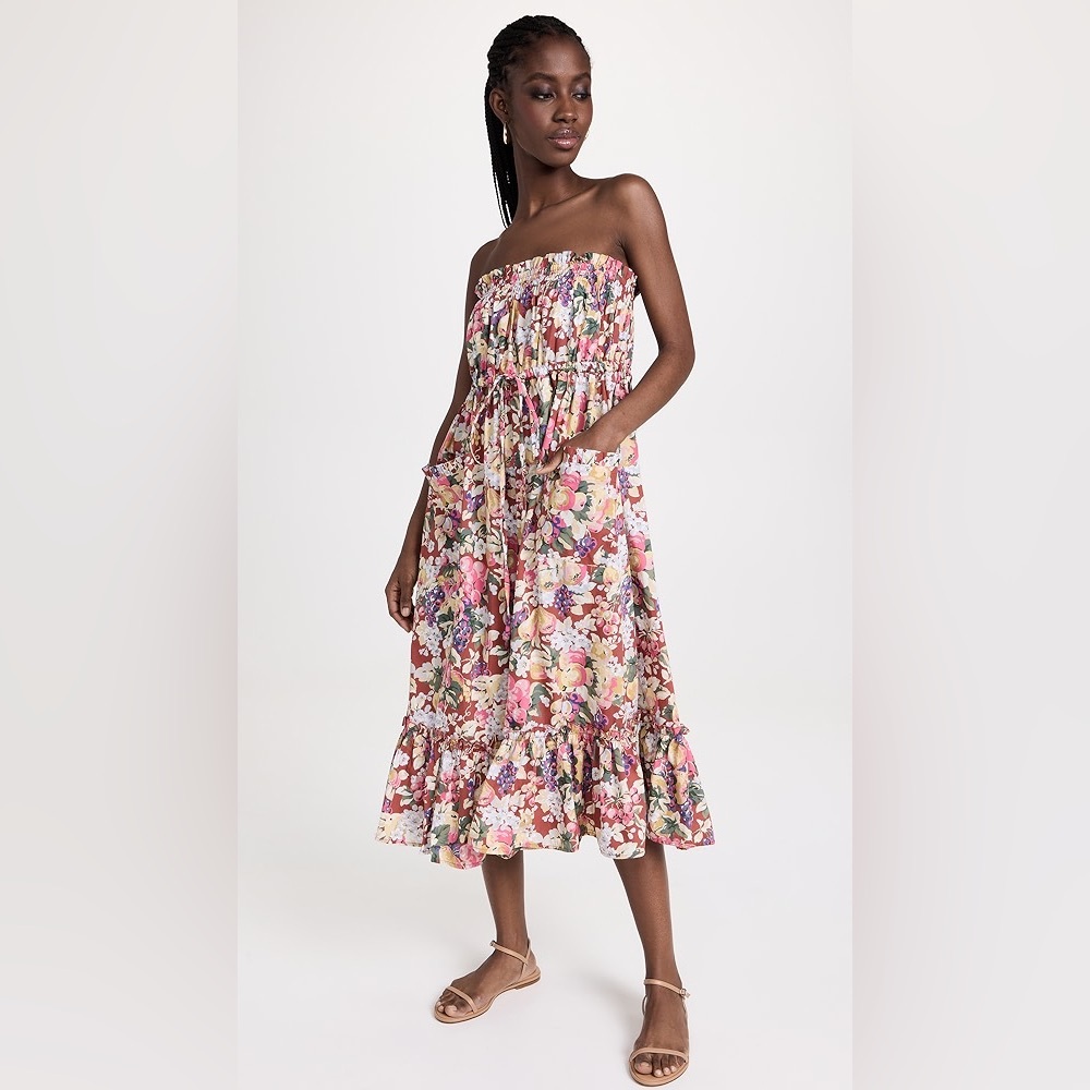 Batsheva x Laura Ashley Bronwyn Dress in Rubens